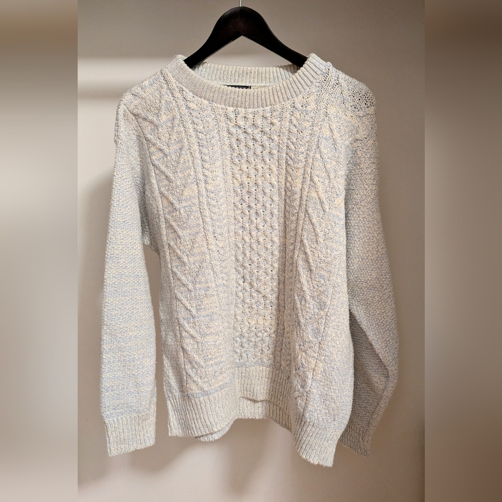 Vintage Peconic Bay Traders Chunky Cable-Knit Sweater size large